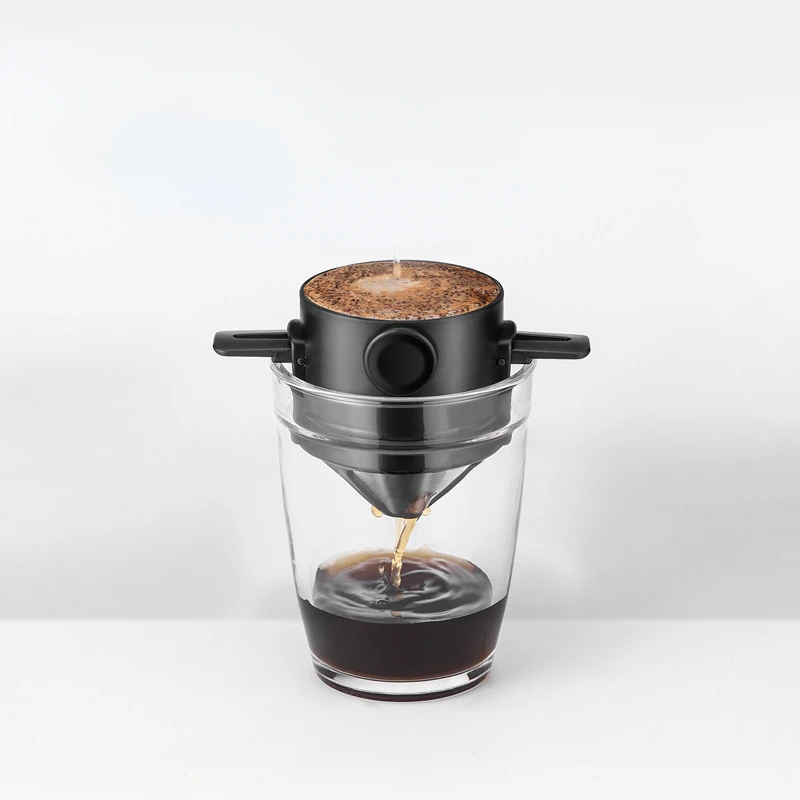 

Кофейный фильтр ручной работы с фильтром для кофе из нержавеющей стали, чашка с фильтром, капельный фильтр, кофейное приспособление, аксесс...