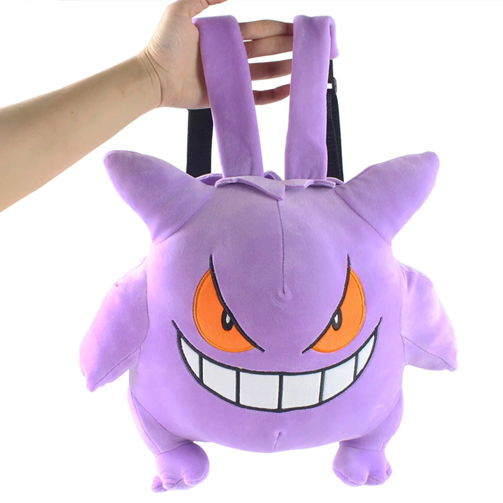 Рюкзак для куклы Pokemon Gengar детский школьный ранец косплея игрушка детей 30 см |