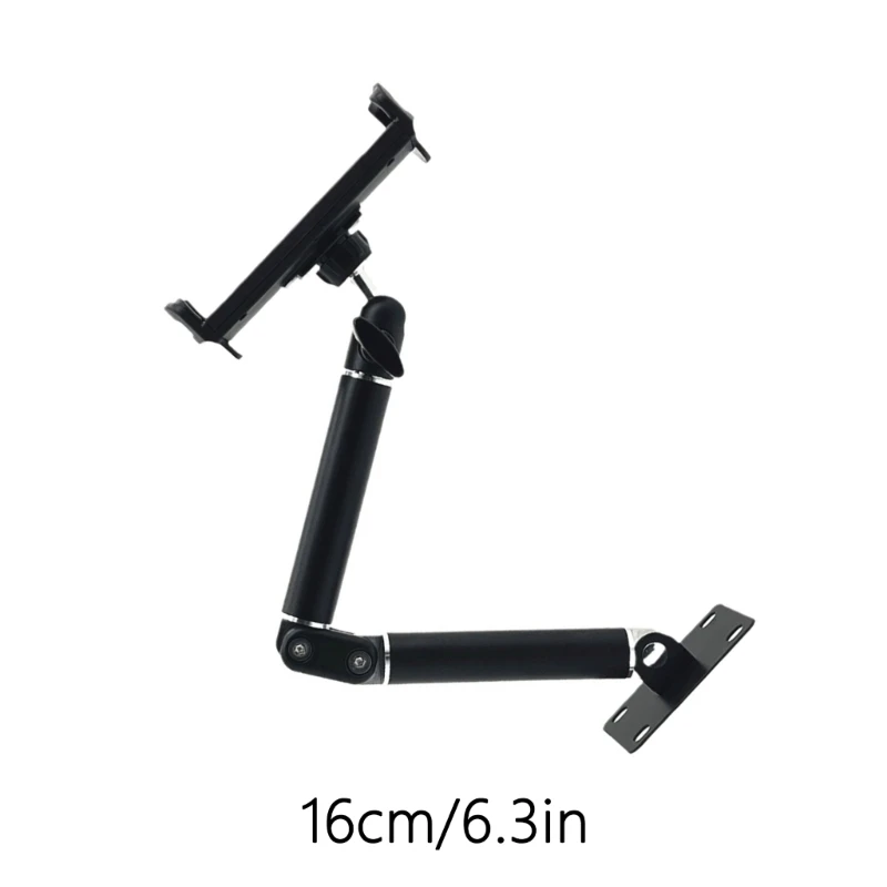 Регулируемый вертикальный 2-секционный настенный держатель для планшета большой