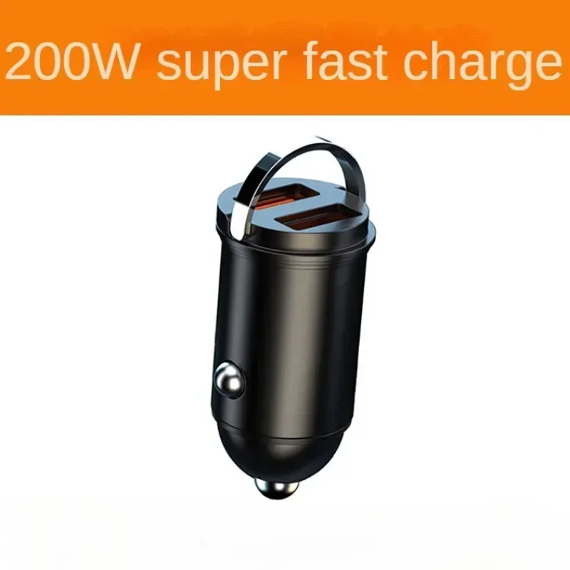 

Зарядное устройство USB Type C 200 Вт/120 Вт QC3.0 PD Мини-автомобильное зарядное устройство 12-24 В Зажигалка Быстрая зарядка автомобиля для Xiaomi Samsung Huawei IPhone Power