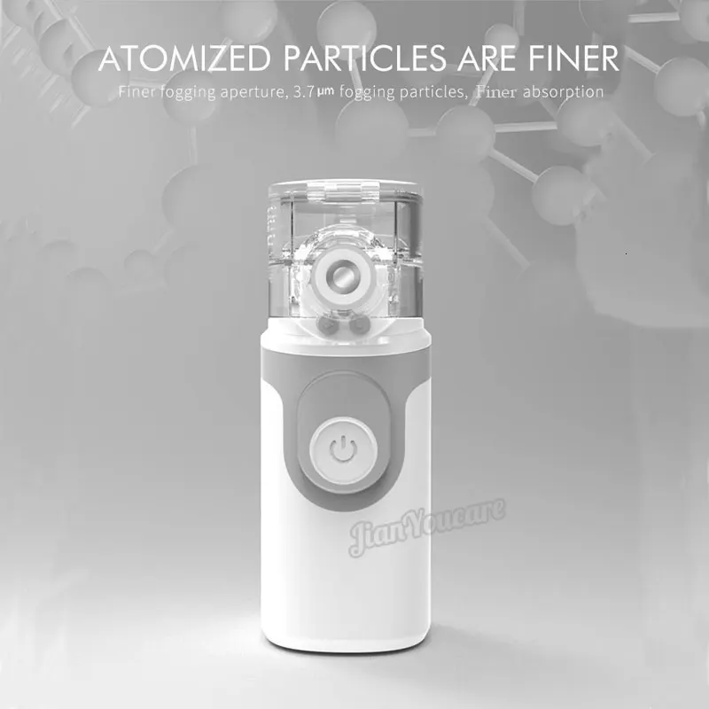 Портативный ручной ингалятор JianYouCare небулайзер с сеткой бесшумный Ингалятор для