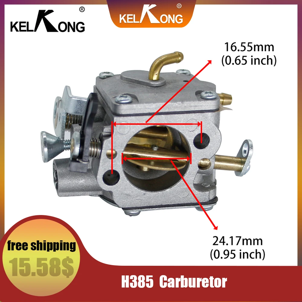 

KELKONG Carburetor Carb For 385 390XP Replaces 501 35 52-01 Chainsaw Spare Parts