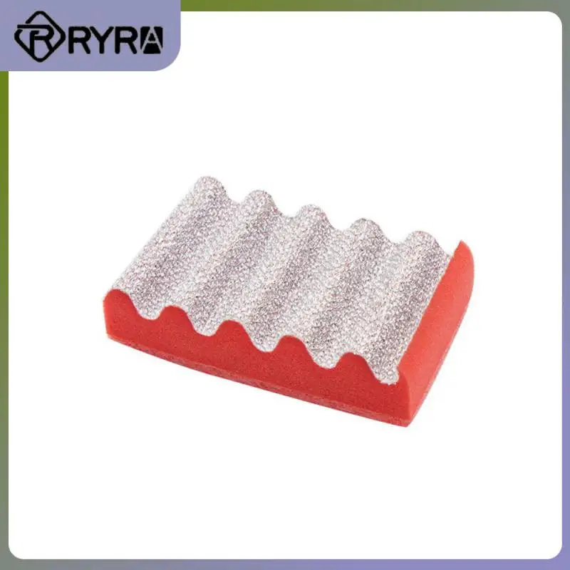 

14x9x3.5cm Scouring Cloth Multi-use Barbecue Net Cleaning Brush Mesh Grill Derusting Cleaning Brush Kitchen Accessories Sponge