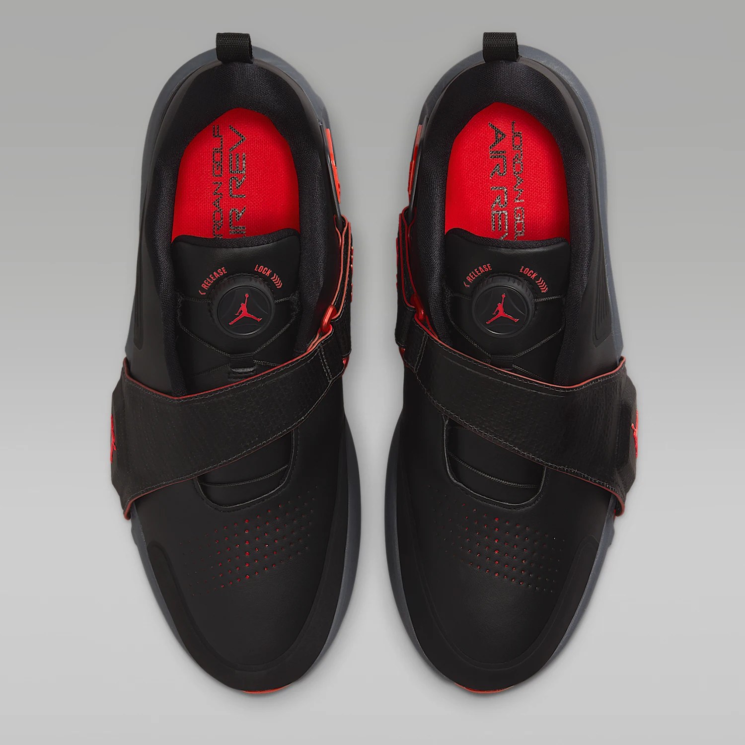 Фото Мужские легкие амортизирующие спортивные туфли для гольфа Nike Authentic JORDAN FV6338-001 №4