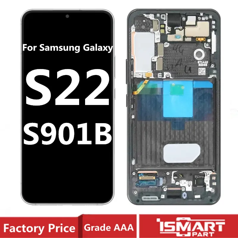 

Original for Samsung Galaxy S22 LCD Display with Touch Screen Digitizer Parts S22 5G SM-S901B LCD Replacement
