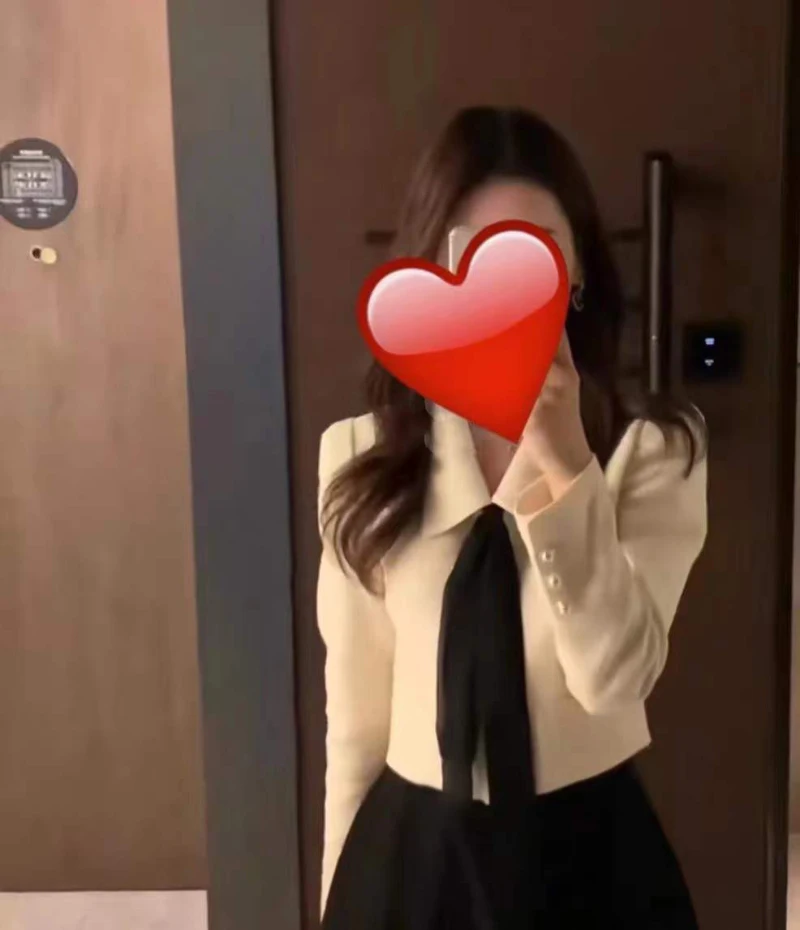 Женский комплект из 2 предметов элегантный короткий жакет трапециевидной черной