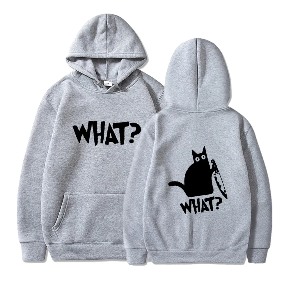 Кухонная Толстовка Унисекс С Кошачьей Тематикой Флисовая Повседневная Длинными