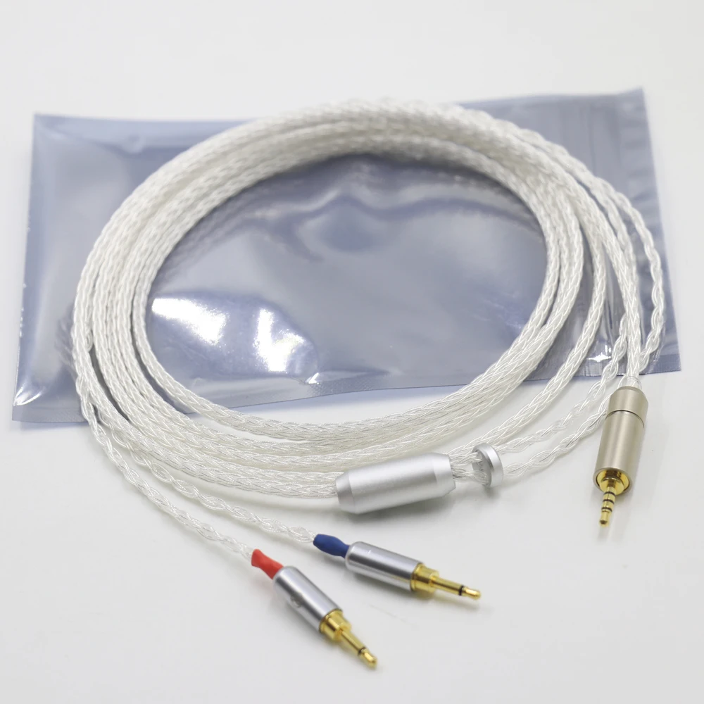 2x2 5 мм 16-жильный кабель для обновления наушников из чистого серебра Sonus Faber PRYMA Sivga