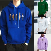 hoodies sweatshirts streetwear mens hip hop casual cartoon print pullover hooded male long sleeve tops fashion all match clothes