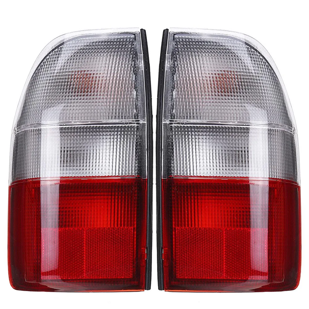 

Автомобильные фары, задний фонарь, прозрачный и красный для Mitsubishi L200 MK3 1995-2006, автомобильные аксессуары, задний фонарь в сборе