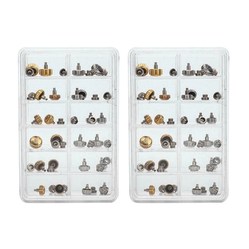 

80 шт., водонепроницаемые запасные части для часов