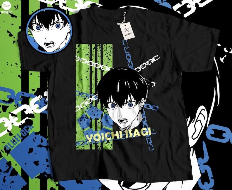 Футболка унисекс Elite Soccer Strategist — одежда японского аниме спортивный стиль манги