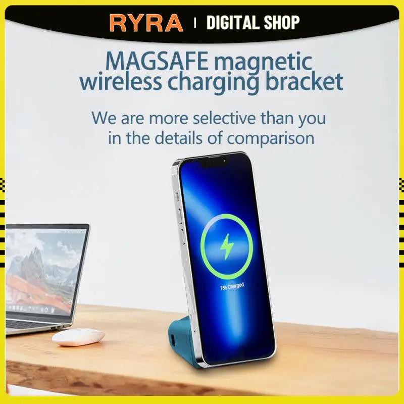 

RYRA Magnetic Phone Holder Wireless Charger Mount Adsorbable Phone Wireless Charger Stand Bluetooth Handheld Selfie Stick Tools