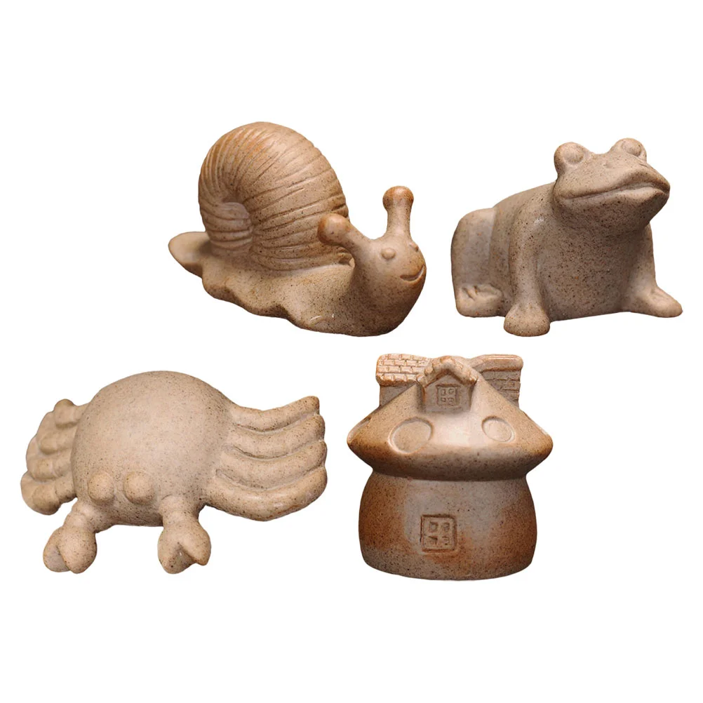 

Landscape Figurines Garden Decor Pot Micro Snail Flowerpot Figurine Frog Tool Zen Accessories Craft Kit Bonsai Ornaments