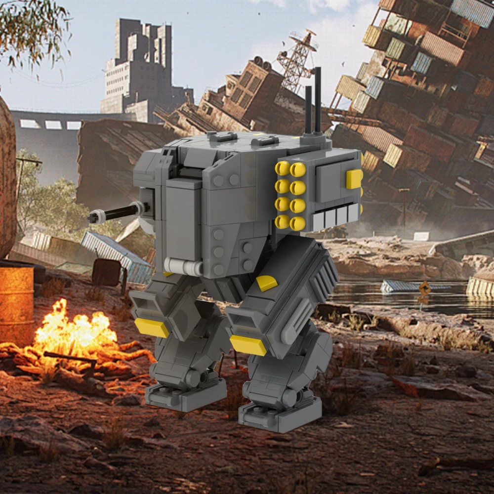 GOBRICKS MOC New Helldivers 2 EX-45 конструктор 527 деталей