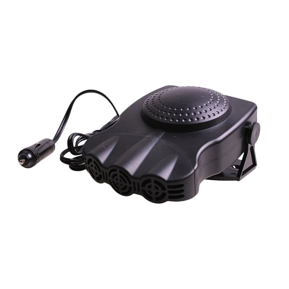 

Car Vehicle 24V Defroster Heater Portable Car Heater Warmer Snow Defogger Anti-fog Safe Driving Cleaner (Black)
