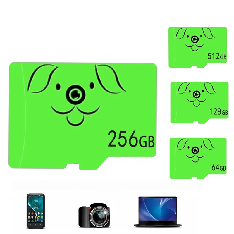 

Мини-карта памяти SD, 512 ГБ, 256 ГБ, 128 ГБ, 64 ГБ, 32 ГБ, 16 ГБ, 8 ГБ, высокоскоростная флеш-карта TF, SD-карта 512, 256, 64, 32, 16, 8 ГБ, карта памяти MicroTF SD