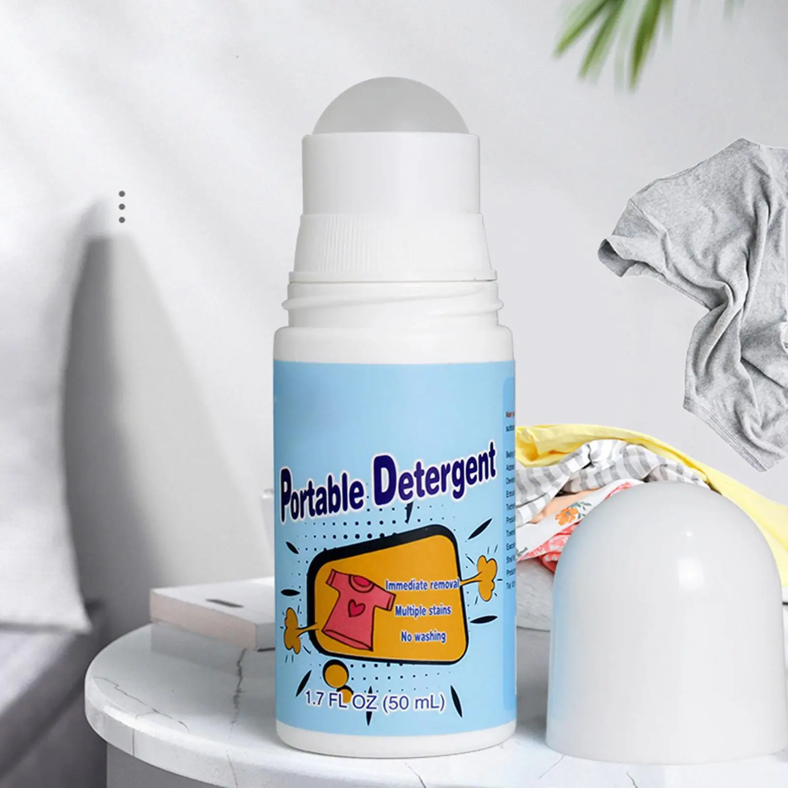 

Portable Decontamination Pen Clothes Stain Removal Ball Dust Cleaner Oil Stain Cleaning Remover Fabric Cloth Stain Remover Pen
