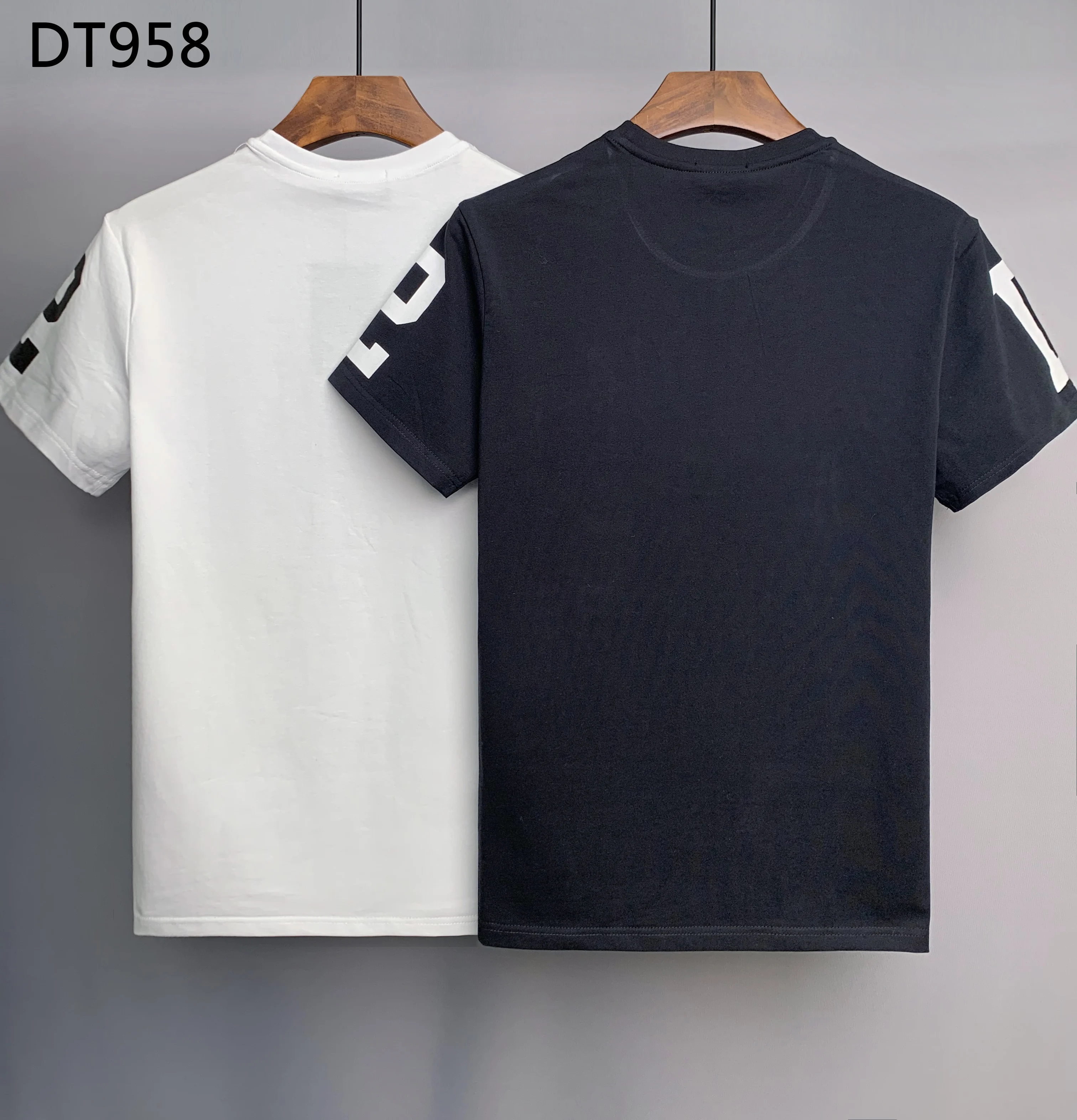 Мужская хлопковая футболка с вышивкой размеры m-xxxl | одежда