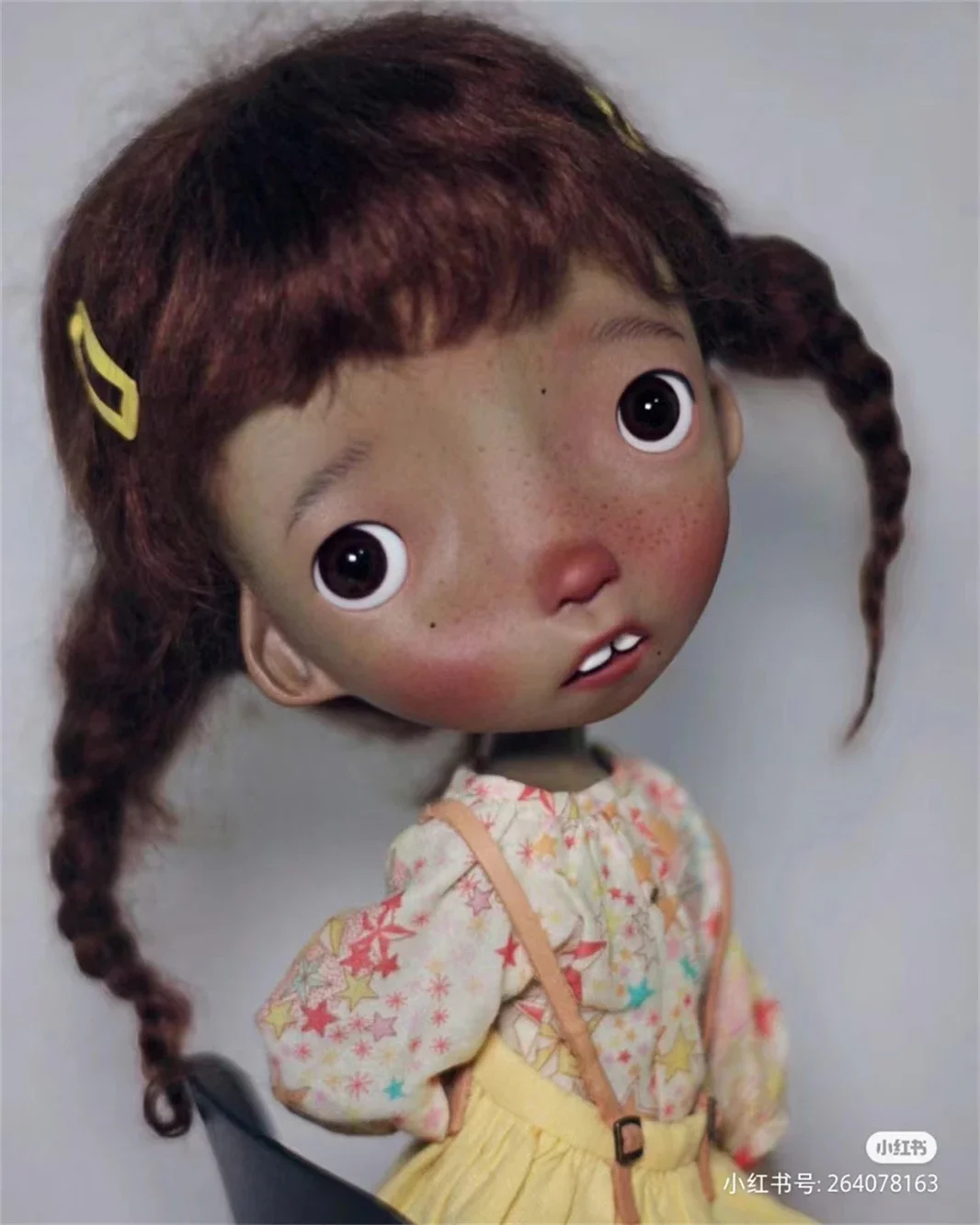 Новая 1/6 25 см Bucktooth Girl Black sd BJD кукла Большая материал DIY Премиум Смола Детская