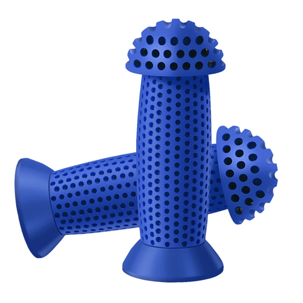 

1 Pair Bike Grips Rubber Grip Scooter 10cm Length Anti-slip Texture Design Balance Bike Bicycle Bike Rubber Grip