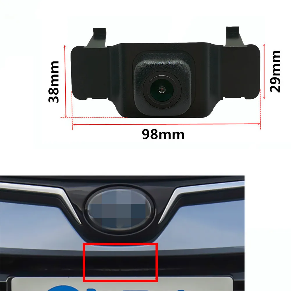 

YIFOUM HD CCD Car Front View Parking Night Vision Positive Waterproof Logo Camera For Toyota Corolla E210 2018 2019 2020 2021