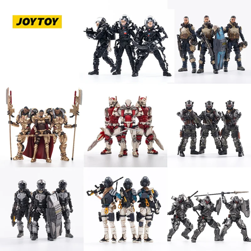 

JOYTOY (4Pcs/Set) 1/18 10cm Action Figures CORPS Military Soldier Model Collection Toy Free Shipping In-Stock
