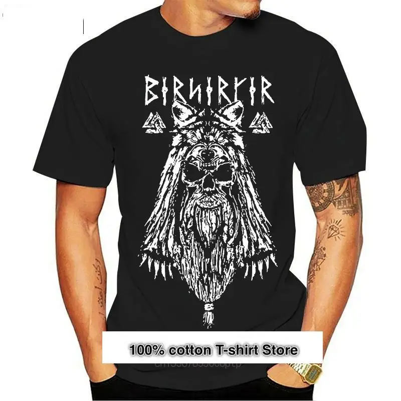 

Viking Berserker-camisetas de manga corta para hombre, ropa masculina con cuello redondo, Vintage, de algodón, para adultos