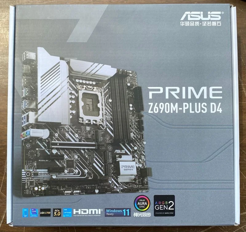 

Материнская плата PRIME Z690M-PLUS D4 Master Series DDR4