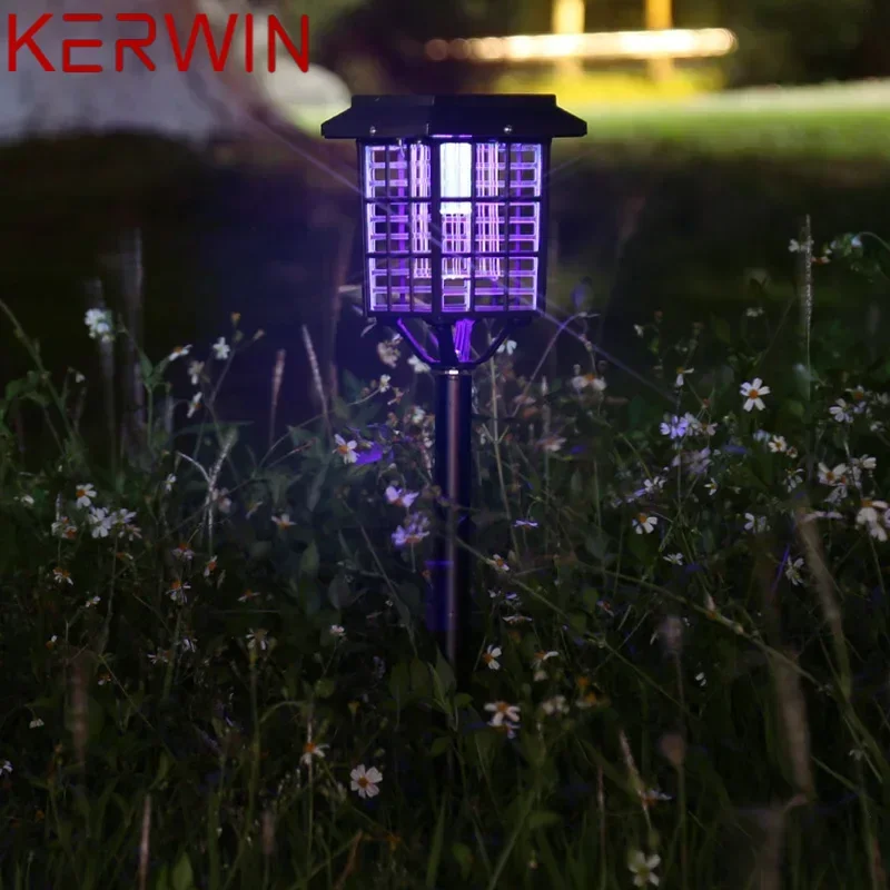 KERWIN уличная лампа от комаров современная солнечная винтажная для уничтожения