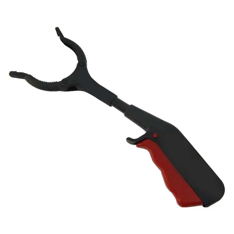 

Litter Reachers 30cm Long Trash Clamps Grab Pick Up Tool Curved Handle Design Factory House Garbage Pickup Grabber Tools