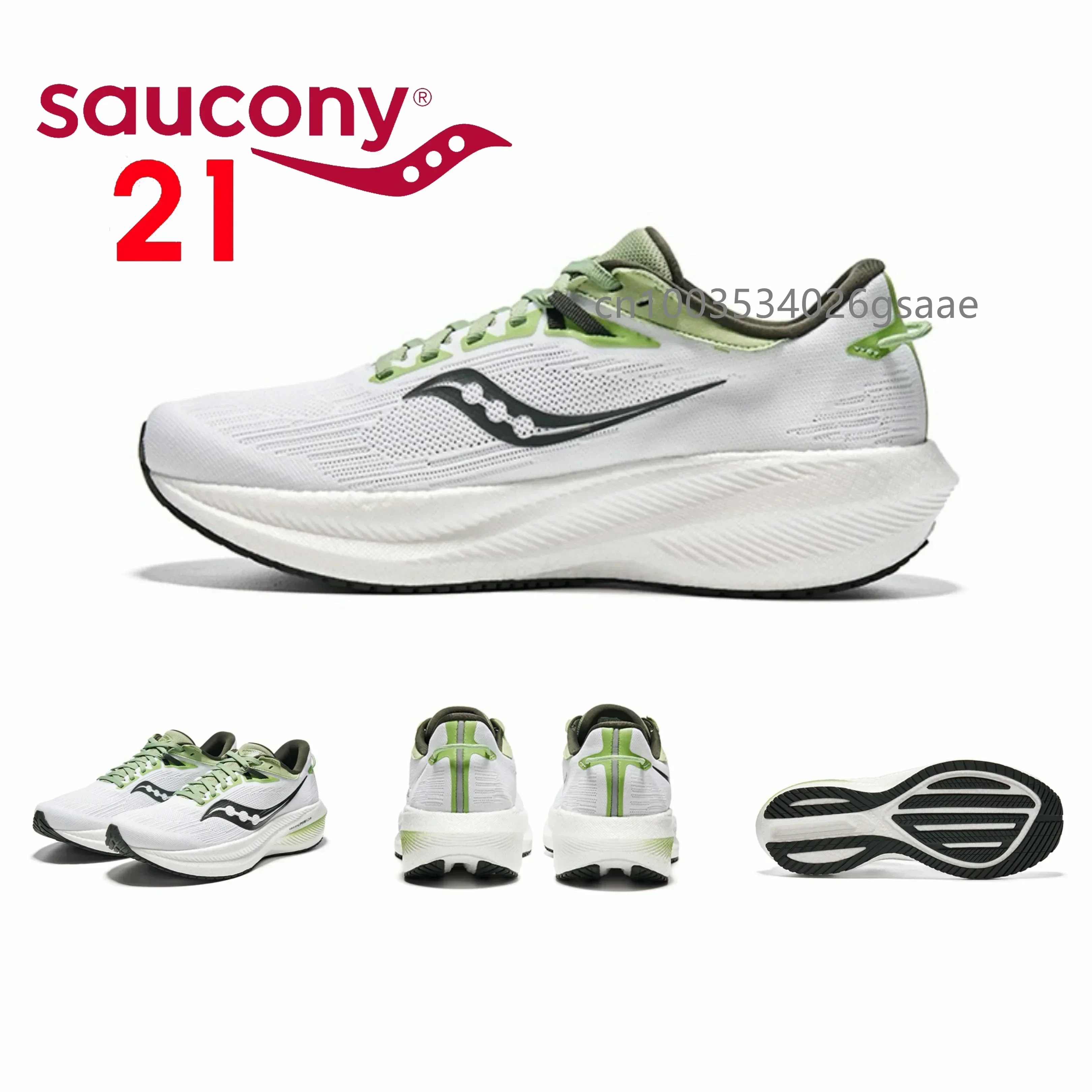 

Original Saucony Victory 21 Men Shockproof Racing Popcorn Outsole Casual Running Shoes Women Sports Cushioning Light Sneakers