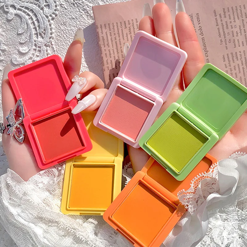 

Monochrome Blush Peach Pallete 5 Colors Face Cheek Rouge Blusher Pigment Tint Blush Powder Makeup Professional Contour Shadow