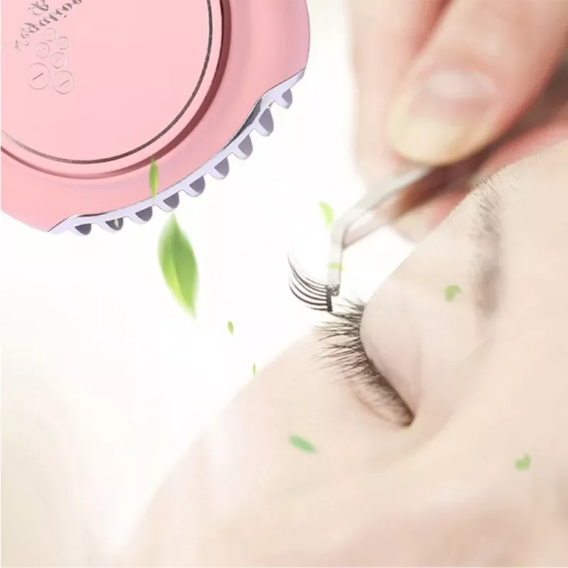 

NEW2023 Lightweight Rechargeable Negative Ion False Eyelashes Fan Mini Handheld Lash Nail Dryer Portable Easy to Use Safe Beauty