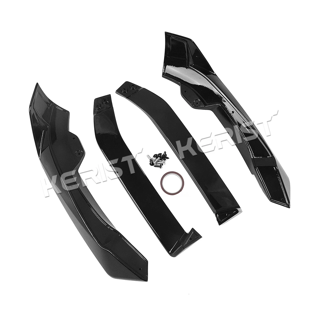 ABS передний спойлер для губ оконное крыло губа BMW X6 G06 M Sport 2023-up Стайлинг автомобиля