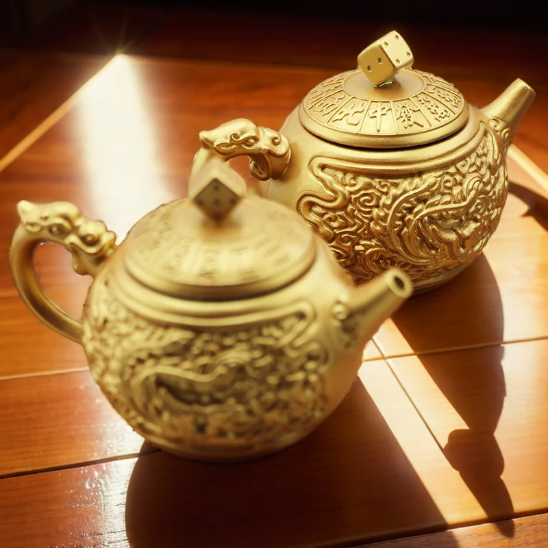 Горшок Longfeng лакированный