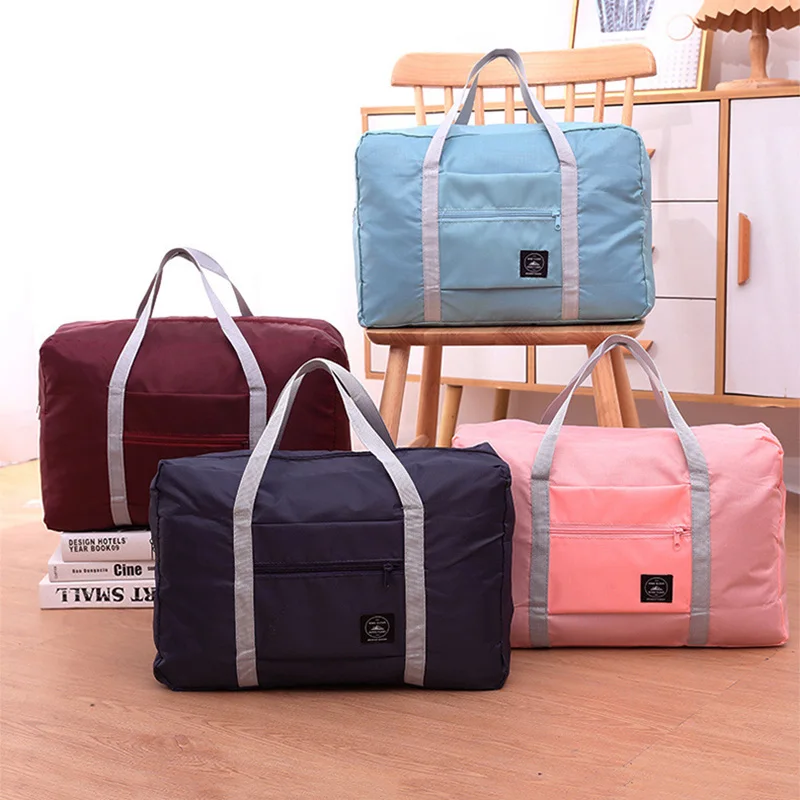 Oxford Foldable Travel Bags Unisex Large Capacity Luggage Bags For Women Waterproof Handbags Men Travel Tote Bags 2022 New