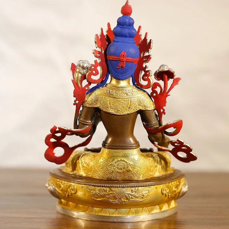 Высококачественная статуя Будды Европа Америка Азия храмовое благословение