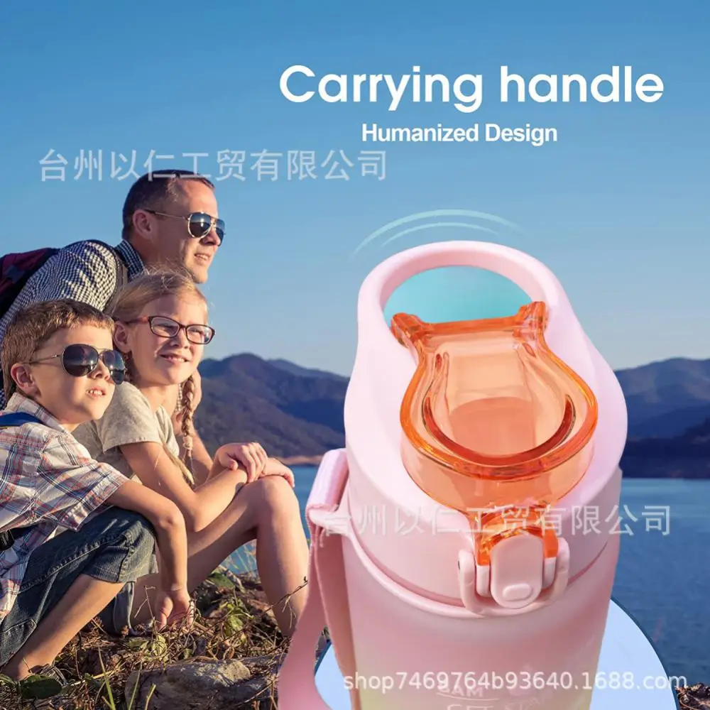 Бутылка для воды большой вместимости 1 л милая бутылка улицы взрослых студентов