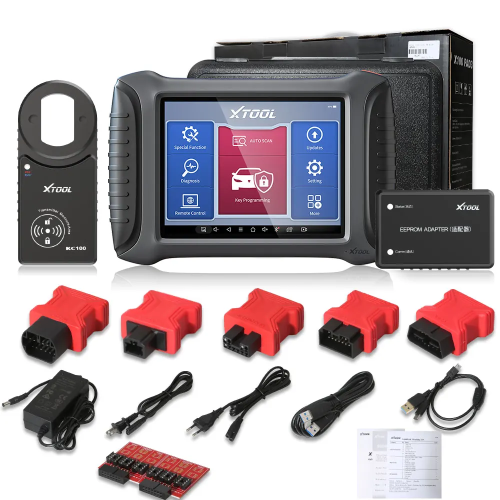 

Профессиональный программатор планшетных ключей XTOOL X100 PAD3 X100 PADIII с KC100