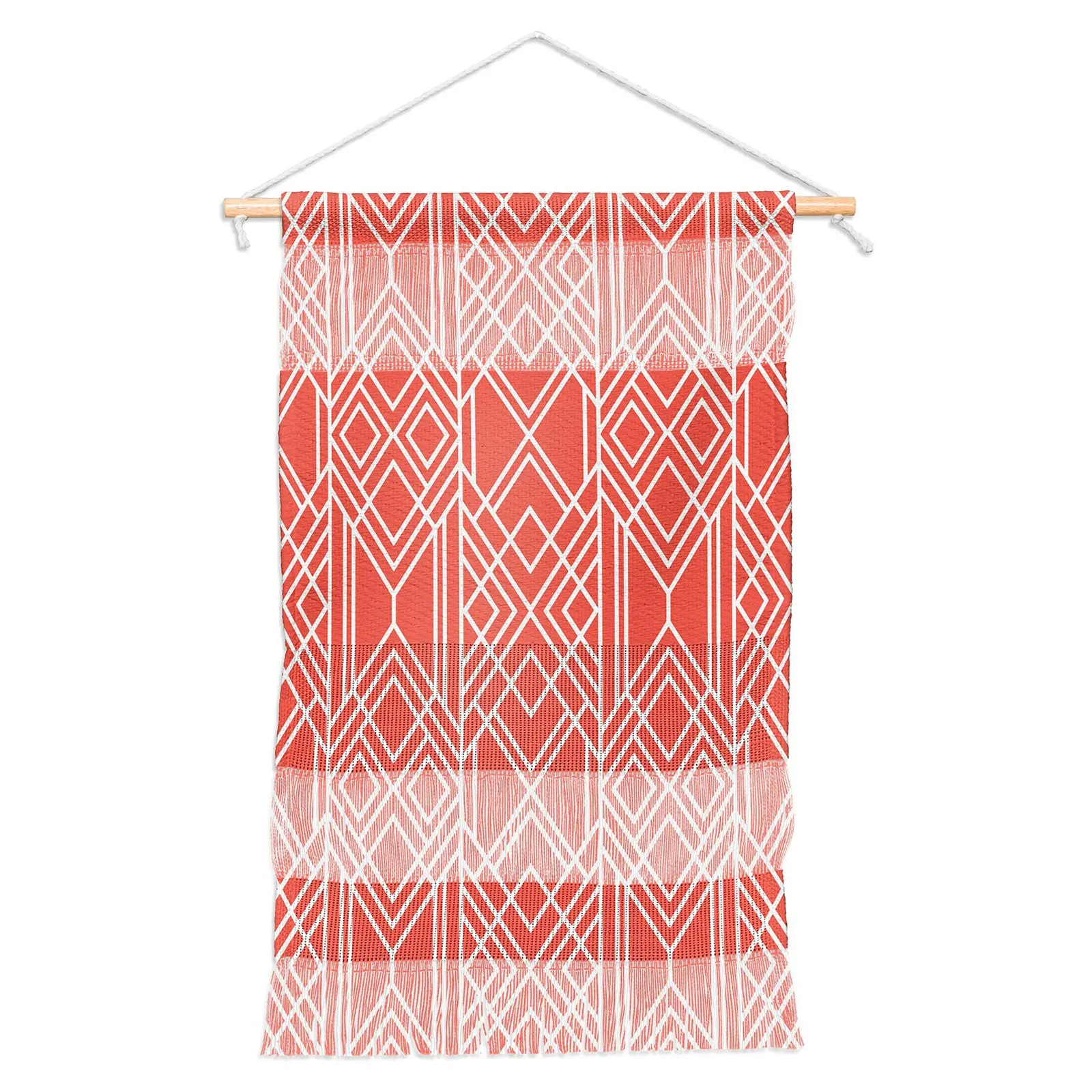 

Peach Echo Geo Wall Hanging