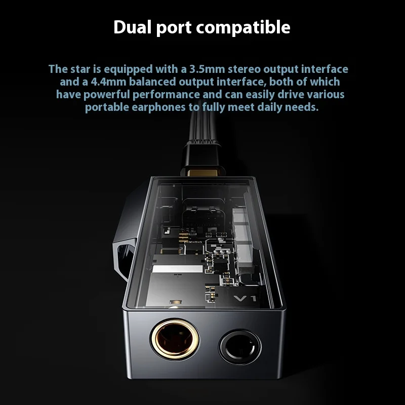 Портативный ЦАП/AMP BLON V1 с двумя чипами CS43131 универсальными выходными портами и