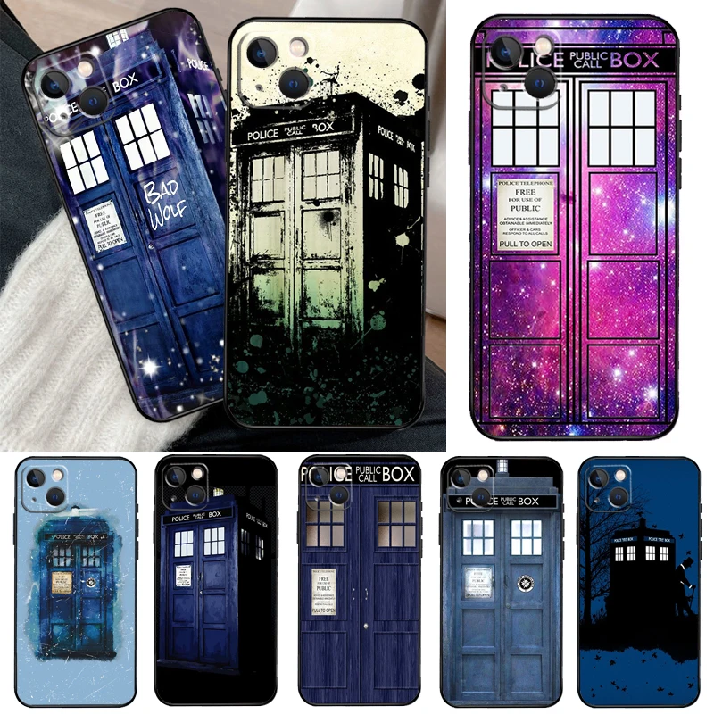 Чехол для телефона Tardis iPhone 11 12 13 Pro Max XS XR X 6 7 8 Plus Mini SE 2020 |
