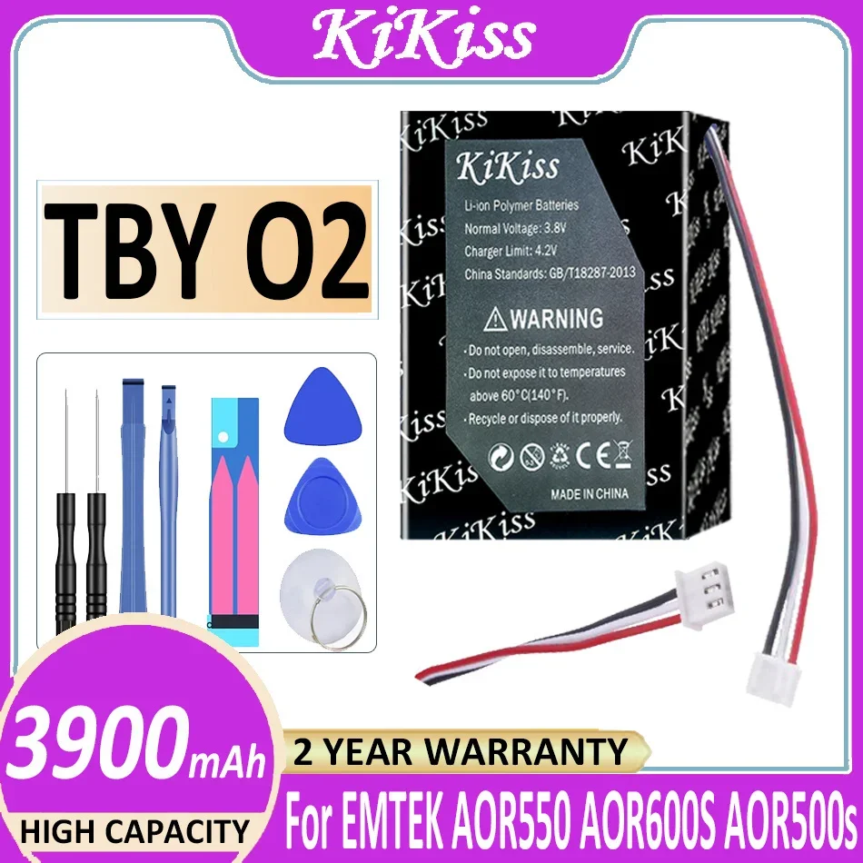 Аккумулятор TBY O2 (AOR500-S) 3900 мАч для EMTEK AOR550 AOR600S AOR500s Bateria