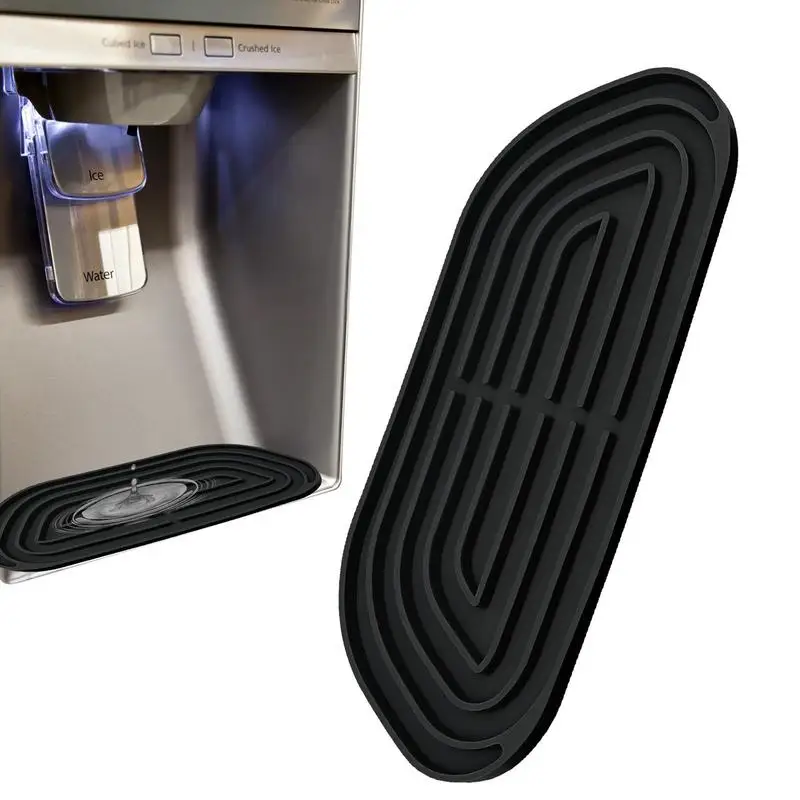 

Refrigerator Drip Tray Silicone Refrigerator Drip Catcher Fridge Absorbent Mat Splash Guard Pads Catcher Kitchen Accessories Non