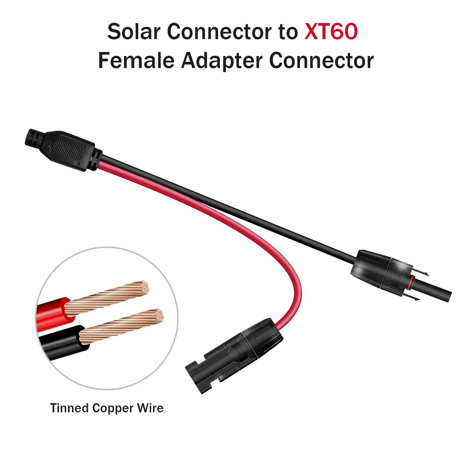 

Cable Connection Connecting Cable XT60 Cable Charging Cable Solar Generator Solar Panel Connection High Quality
