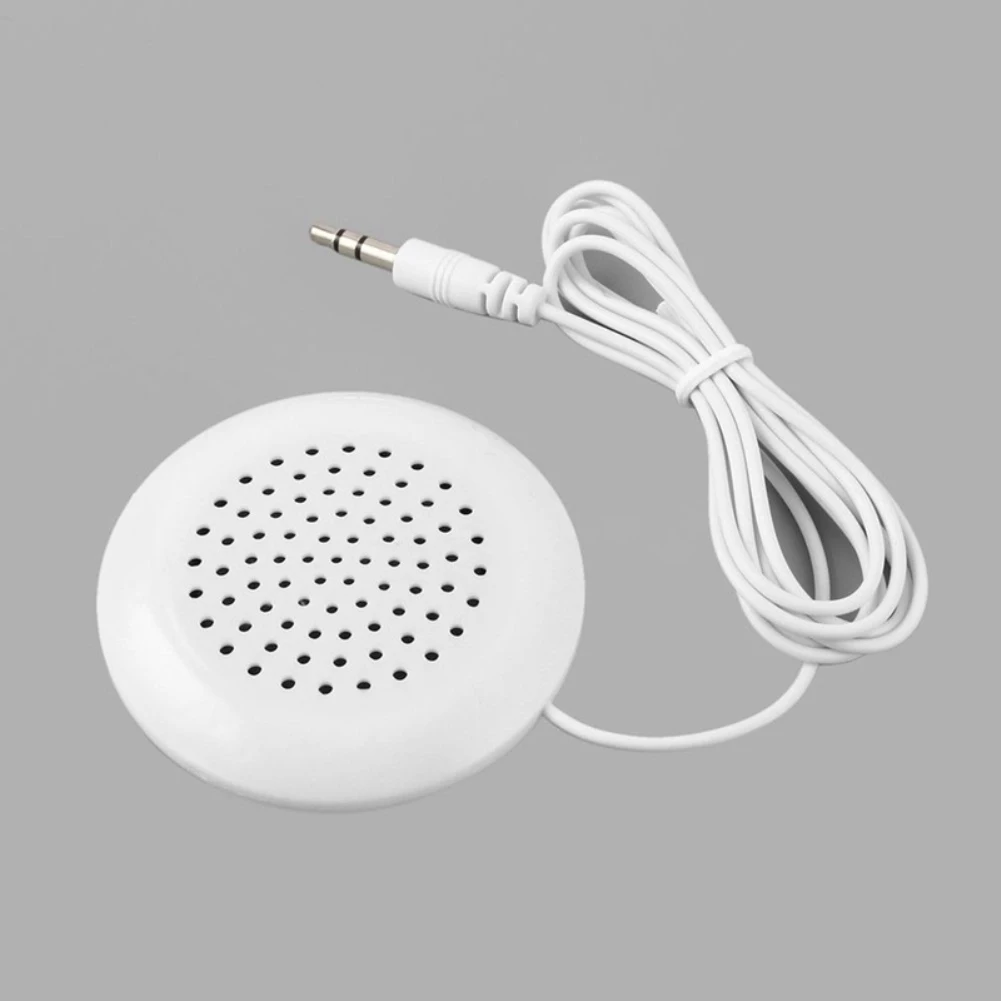 

Mini 3.5mm Pillow Hands Free Loudspeaker Universal Portable Pillow Speaker for MP3 MP4 iPad Mobile Phone CD Music Player
