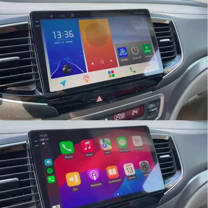 Фото 9-дюймовый Android 13.0 4 ГБ + 64 ГБ для Honda Pilot 2015-2020, автомобильный GPS-навигатор, мультимедийный плеер, радиомагнитофон, головное устройство Carplay №2