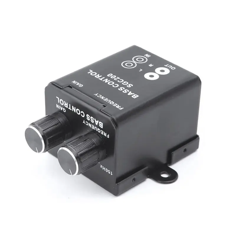 

Car Regulator Amplifier Bass Subwoofer Stereo Controller 4 RCA