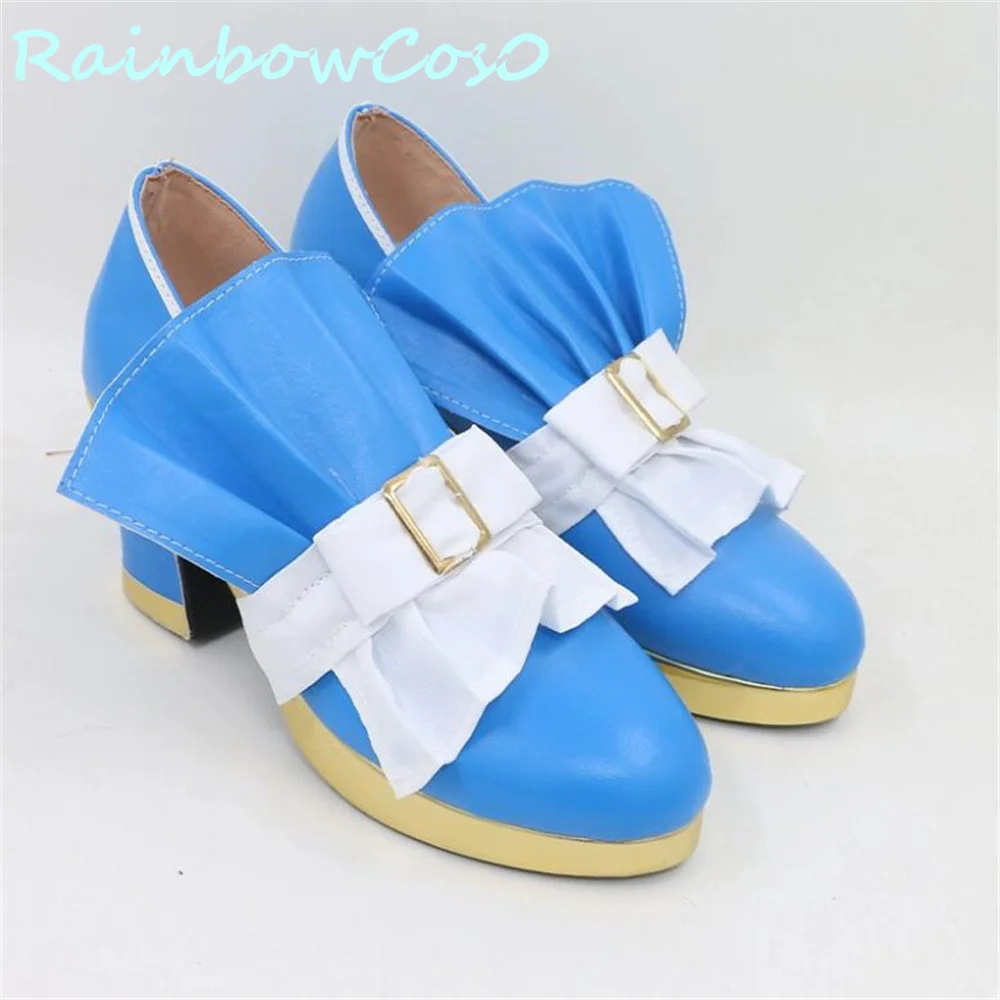 Oberon Joan of Arc Fate Grand Order FGO Обувь для косплея Сапоги Игра Аниме Вечеринка Хэллоуин